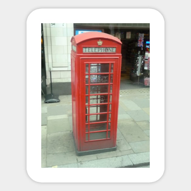 Phonebox Sticker by LegionB